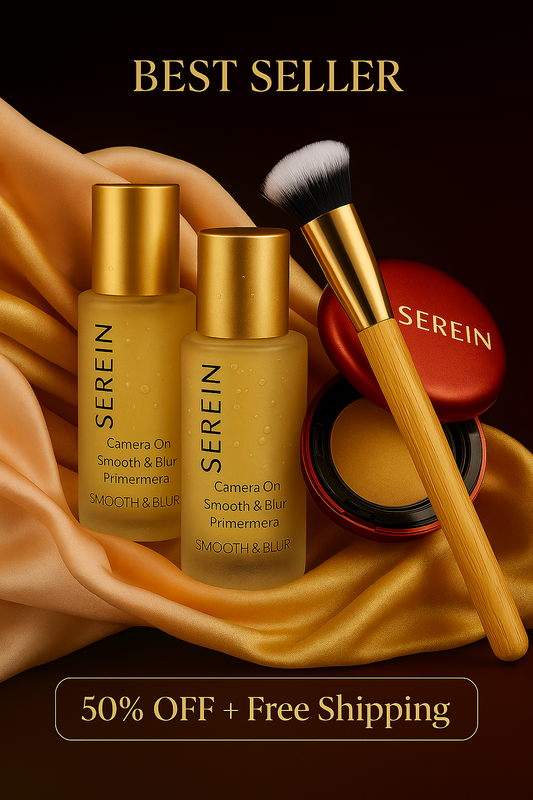 Serein™ BrightFix Radiance Set — Colour Corrector + FREE Brush & Mascara