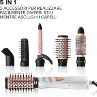 Spazzola Ad Aria Calda 5 in 1™